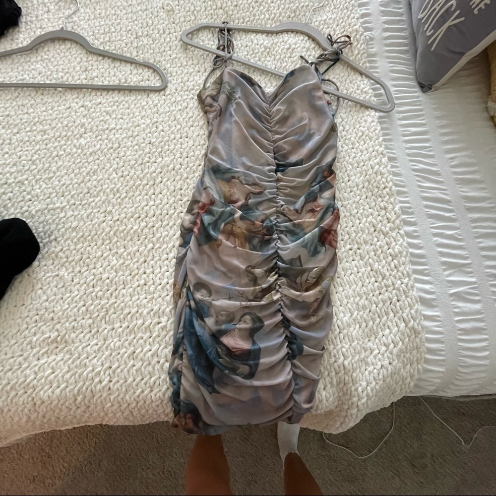 fitting mini dress